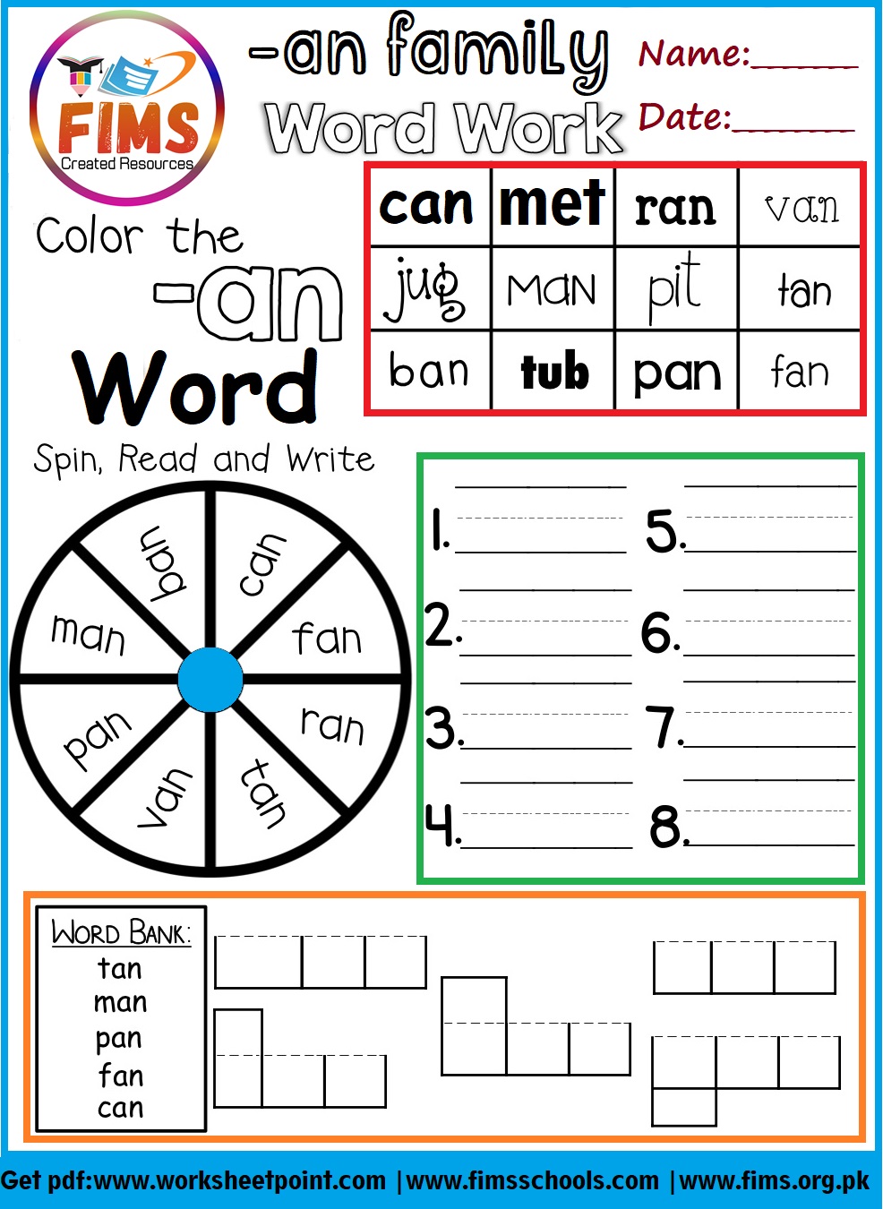Rich Rusults on Google's SERP when searching for 'CVC Word Family worksheets'