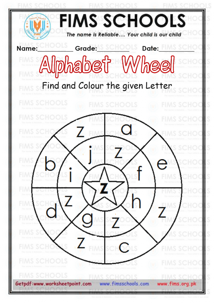 Rich Rusults on Google's SERP when searching for 'Alphabet wheels worksheets'