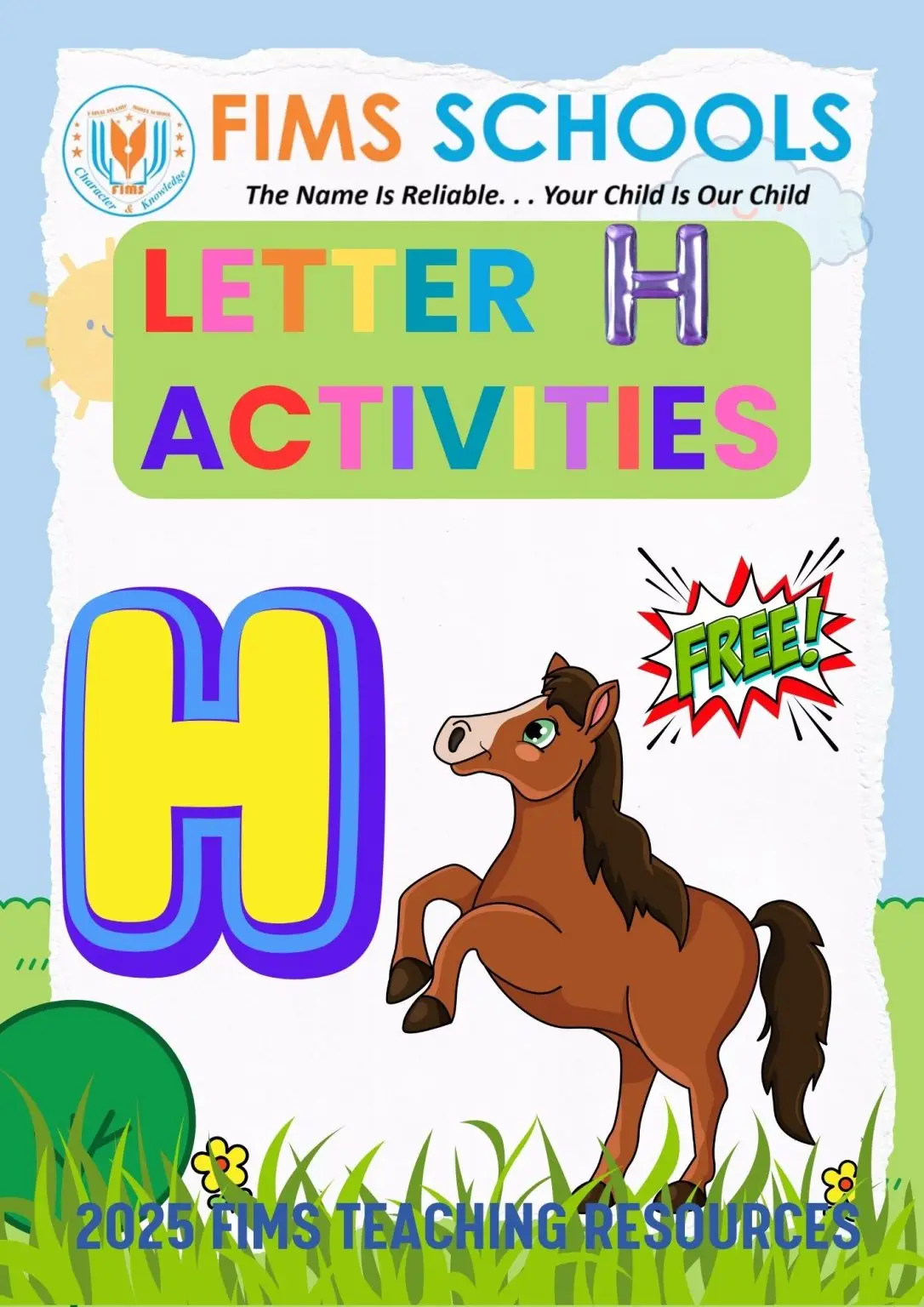 Rich Results on Google's SERP when searching for "Letter H Worksheets"